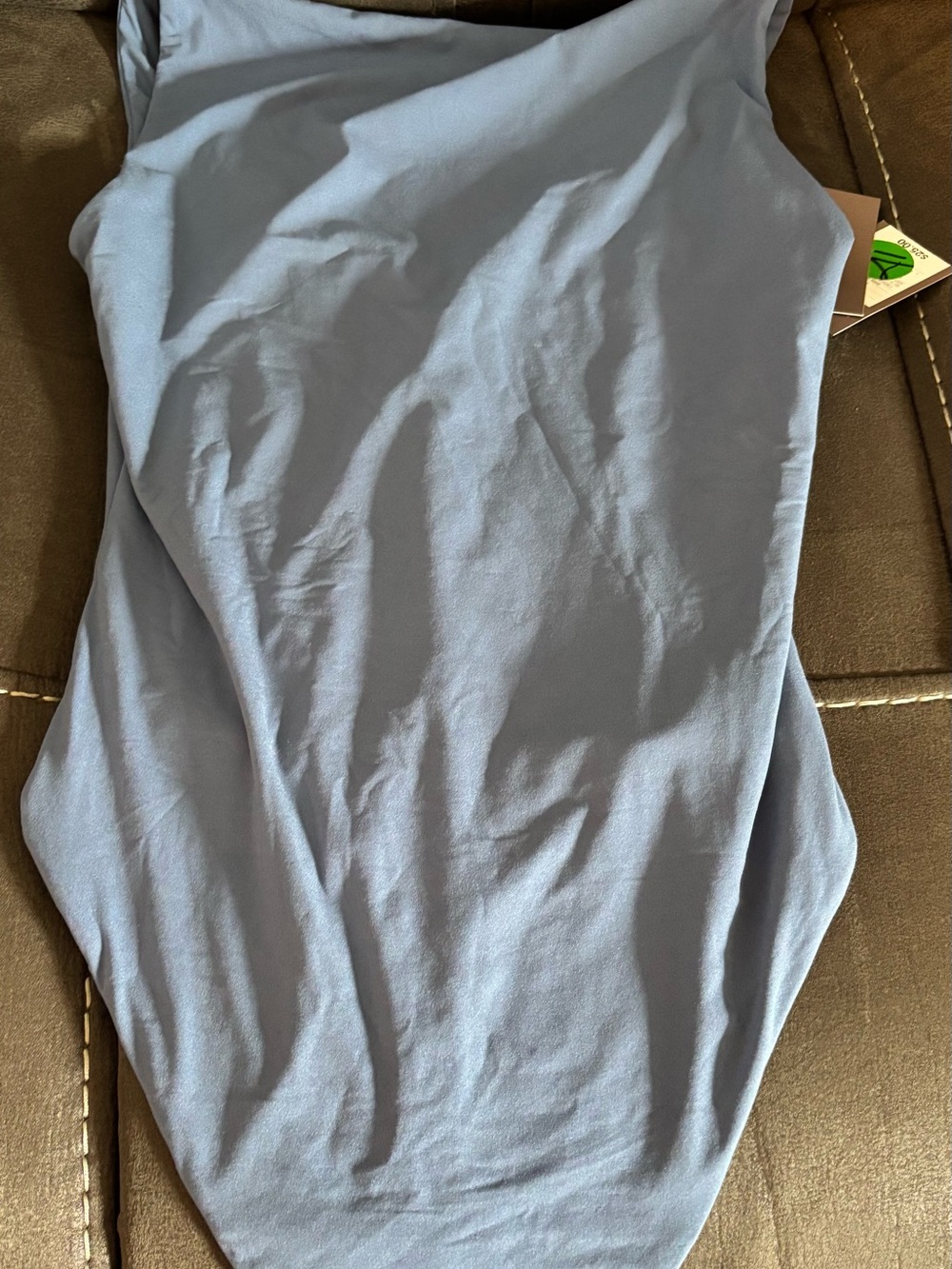 Auden Light Blue Sleeveless Bodysuit